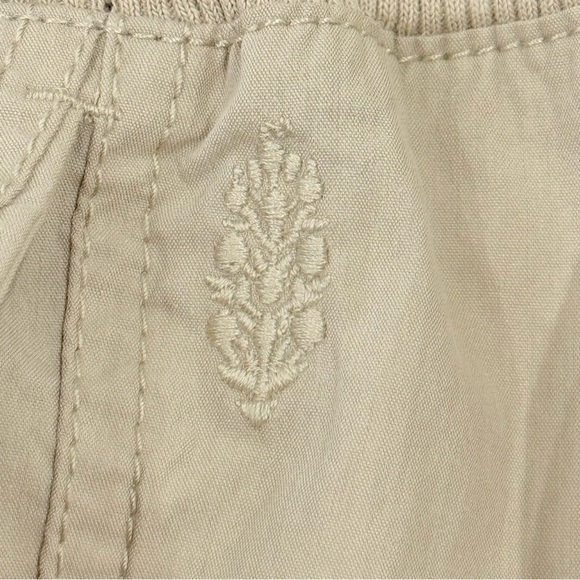 Free People Movement Mesmerize Me Solid Pants Cargo Khaki Large Hiking Boho Chic - Picture 11 of 15